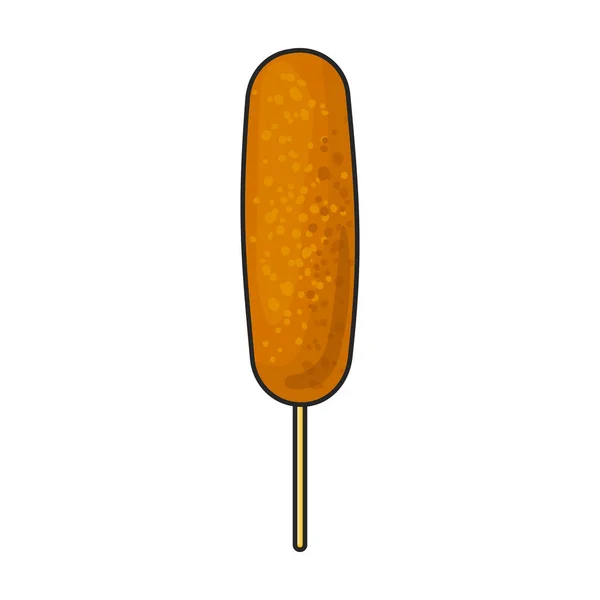 Εικονίδιο Διάνυσμα Kebab Λογότυπο Διάνυσμα Χρωμάτων Απομονώνεται Λευκό Κεμπάπ Φόντου — Διανυσματικό Αρχείο