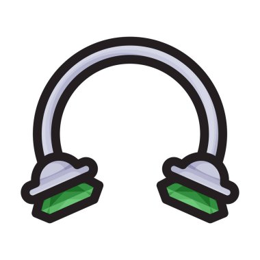 Delinmiş vektör simgesi için mücevher. Renkli vektör logosu delinmiş için beyaz arka plan mücevheri üzerinde izole edilmiş. .