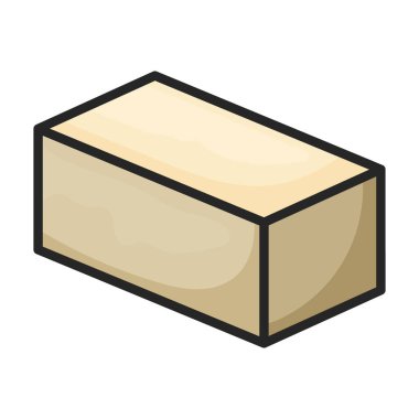 Havalanan vektör simgesini engelle. Renkli vektör logosu beyaz arkaplan bloğunda izole edildi.