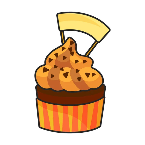 Εικονίδιο Διάνυσμα Cupcake — Διανυσματικό Αρχείο