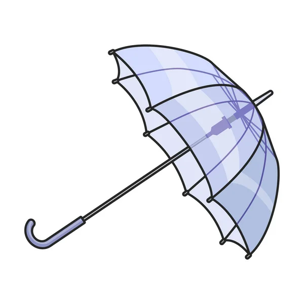 Ombrello Vettoriale Icon Color Logo Vettoriale Isolato Sfondo Bianco Ombrello — Vettoriale Stock