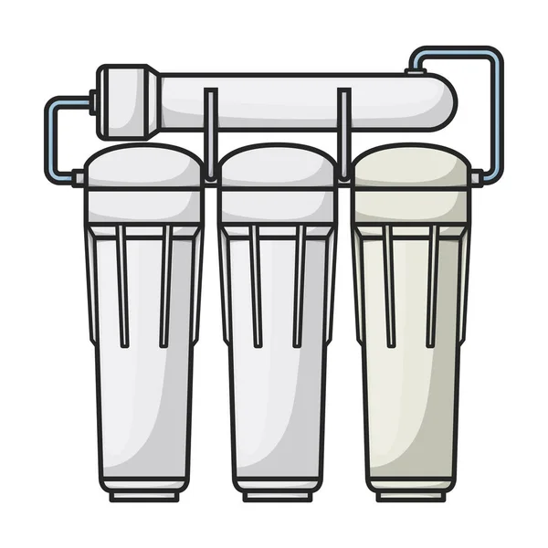 Vecteur Réservoir Filtration Icon Color Logo Vecteur Isolé Sur Fond — Image vectorielle