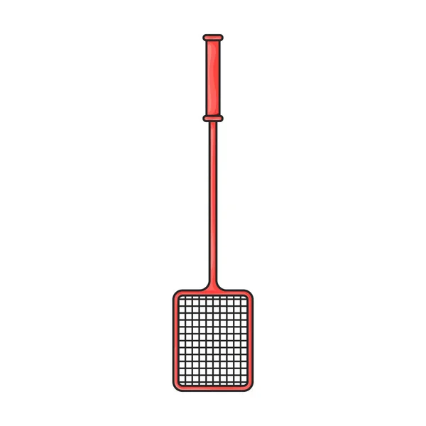 Swatter Vetor Icon Color Logotipo Vetor Isolado Fundo Branco Swatter — Vetor de Stock