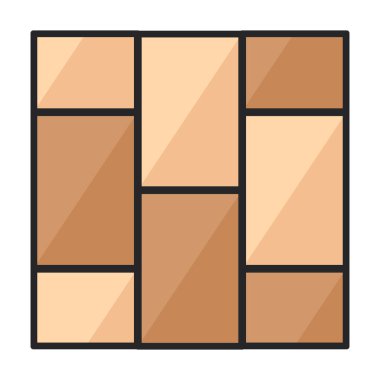 Kat vektör simgesi. Beyaz arkaplan zemininde izole edilmiş renk vektörü logosu.