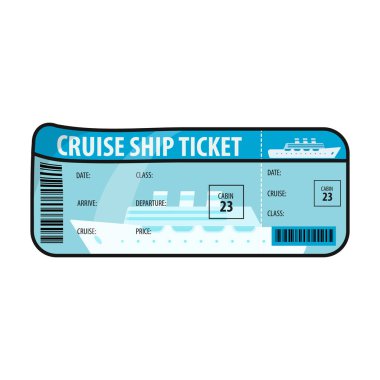 Bilet vektör renk simgesi. Beyaz arka planda vektör illüstrasyon kuponu. Biletlerin izole edilmiş renk illüstrasyon logosu .