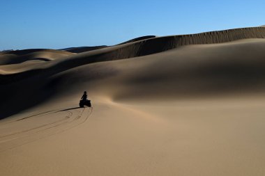 Namib Çölü - Namibya Walvis Körfezi yakınında