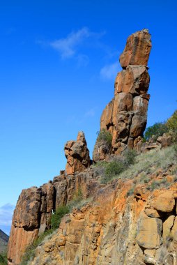 Rock formations at Karoo National Park, Beaufort West, South Africa