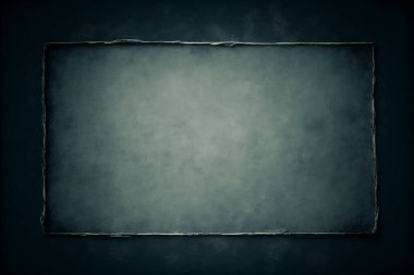 Horizontal dark background for portrait or food photography. Panoramic studio backdrop. Monochromatic screen. Artistic banner, texture and grunge graphic design. Free copy space. Floating frame.