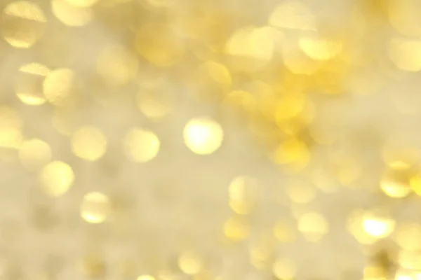 Abstracte Achtergrond Met Gouden Glitter Bokeh — Stockfoto