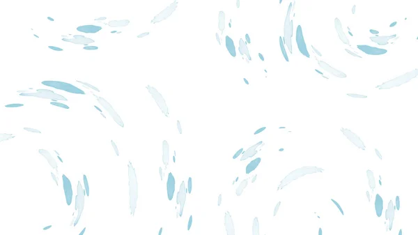 Vektor Abstrakte Hintergrundillustration Von Wirbelnden Blautönen — Stockvektor