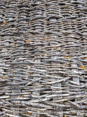 geleneksel hasır çit arkaplanı