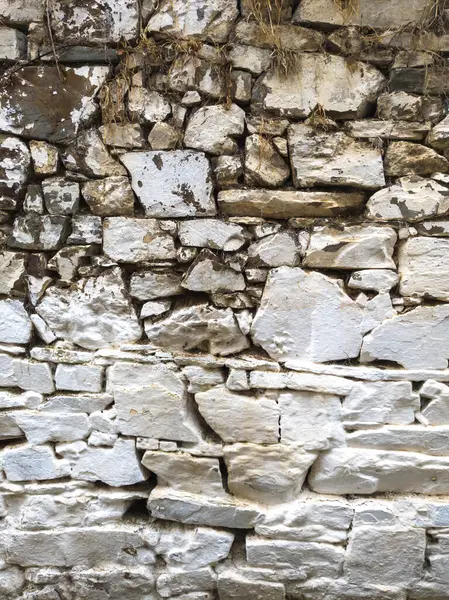 Eski taş duvarın dokusu