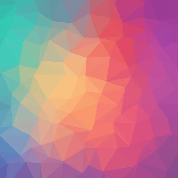 Colorful abstract geometric shapes in pastel colours. Modern graphic design element.