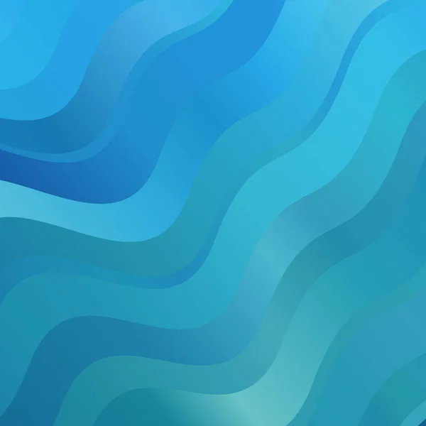 Onda Azul Abstrata Com Padrão Turquesa Texturizada Para Cenário Design — Fotografia de Stock