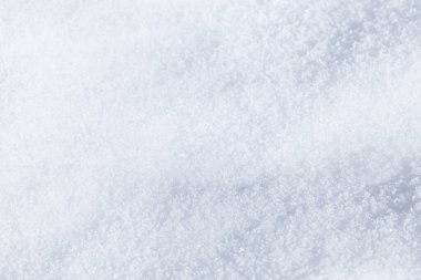 Fresh snow on the ground texture - winter natural background