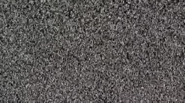 statik gürültü titreşen detone tv ekranının