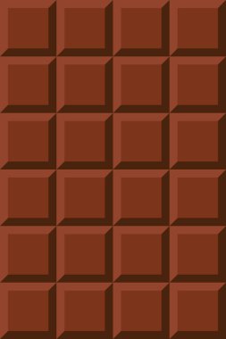 Sütlü çikolatalı lezzetli bar, gerçekçi, pürüzsüz desenli arka plan