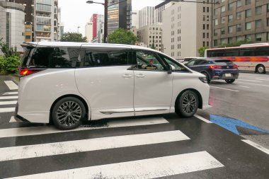 Tokyo, Japonya 'da bu lüks ve zarif taksilerden sürücüler var.