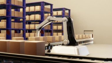 Arm Robot Yapay Zeka Üretim Kutusu Üretimi Endüstri Teknolojisi Ürün İhracatı ve Geleceğin İthalatı Ürünler, Gıda, Kozmetik, Giyim Deposu Mekanik Geleceğin Teknolojisi