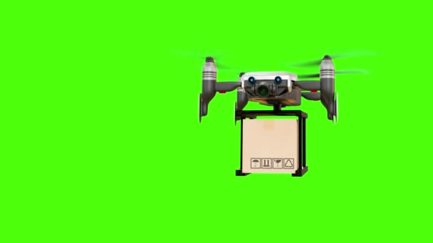 Detalhe Drone Drone Voador Esta Câmera Digital Drone Quadcopter Voando — Vídeo de Stock