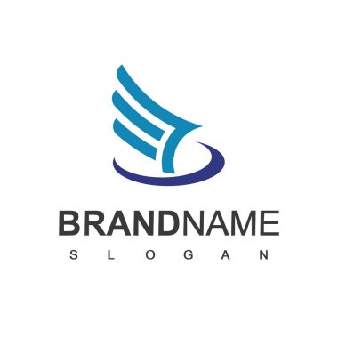 Kanat Logosu Tasarım Şablonu