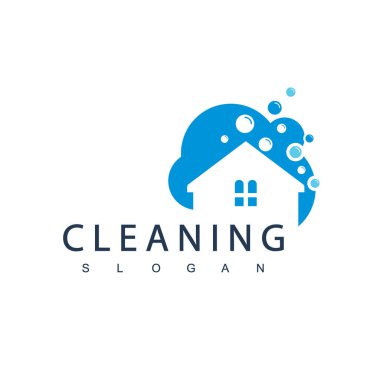 Temizlik Servisi Logo Tasarım Şablonu