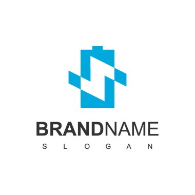 Pil Simgesi kullanan elektrik logosu