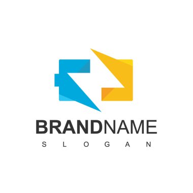 Pil Simgesi kullanan elektrik logosu