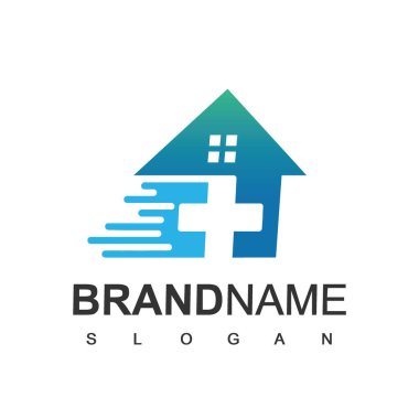 Hastane Logosu Tasarım Şablonu, Sağlık Sembolü