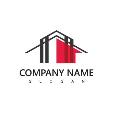 Emlak Ajansı, Emlakçı ya da Emlak Yönetimi Şirketi Logosu
