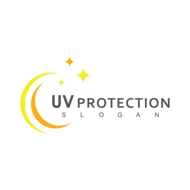 UV Koruma Vektörü Simgesi, Ultraviyole Logosu