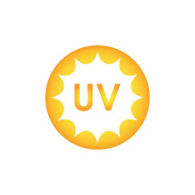 UV Koruma Vektörü Simgesi, Ultraviyole Logosu