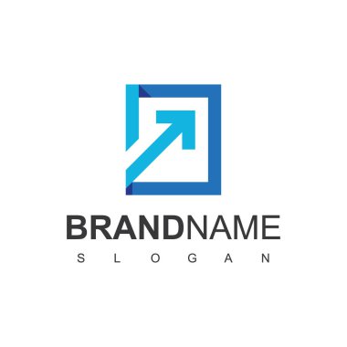 İşletme logosu, büyüyen grafik simgesi