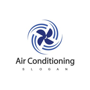 Air Conditioning Logo, HVAC Logo Concept