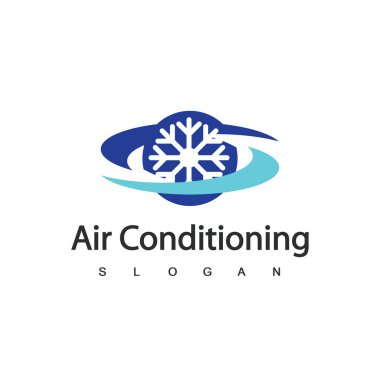 Air Conditioning Logo, HVAC Logo Concept