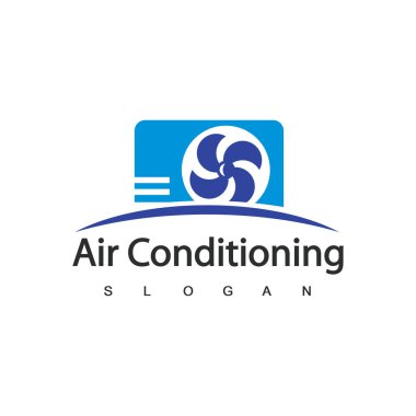 Air Conditioning Logo, HVAC Logo Concept