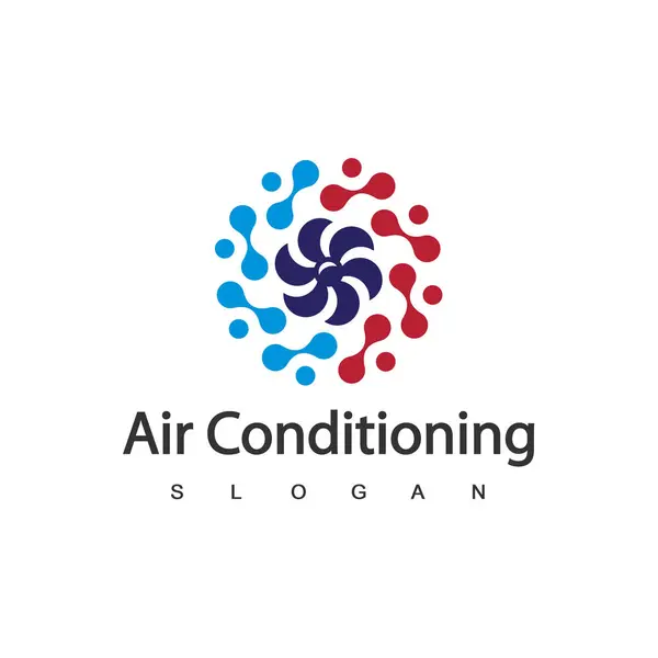 Air Conditioning Logo, HVAC Logo Concept
