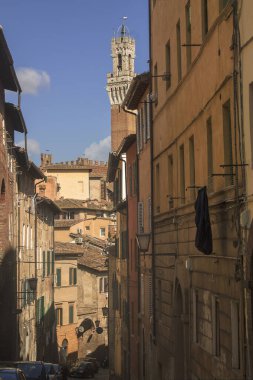 Siena 'nın Toskana' daki manzarası