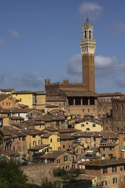 Siena 'nın Toskana' daki manzarası