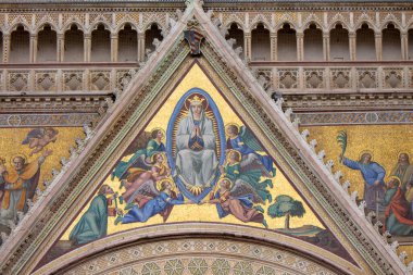 Orvieto 'daki Kubbe' nin Ayrıntıları