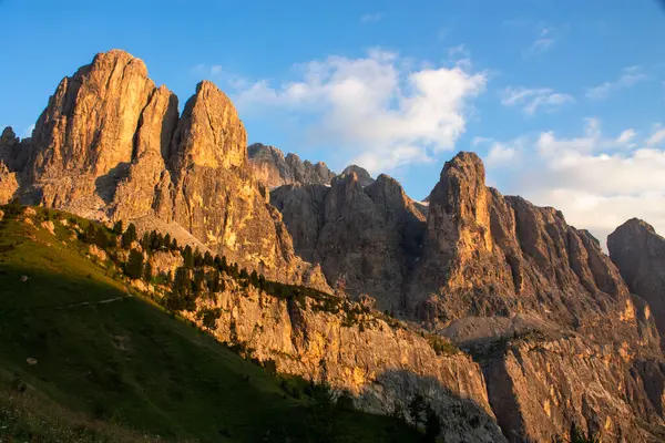 Alto Adige 'deki dağ manzarası