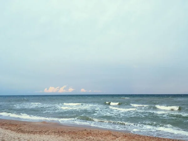 Nublado Amanecer Playa —  Fotos de Stock