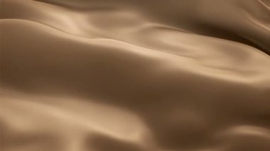 Rüzgarda sallanan Taupe renk arkaplan videosunun İpek Bayrağı Animasyonu. Gerçekçi kahverengi bayrak arkaplanı. Taupe rengi Bayrak Döngüsü Kapatma 1080p Tam HD görüntü. Taupe Saten bayrağı