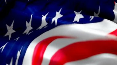 Amerikan bayrağı yakın çekim