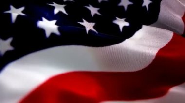 Amerikan bayrağına yakın çekim