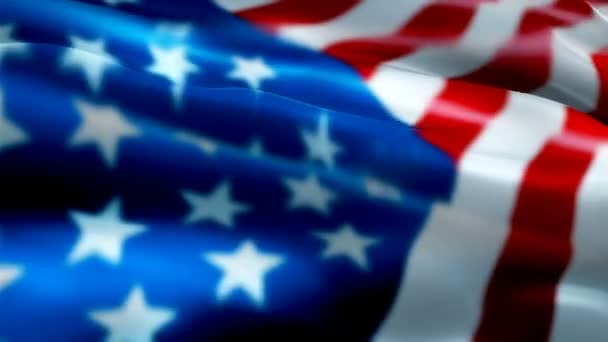 Banderas Estados Unidos Venta Descubra Calidad Flag Store Mejora Espacio — Vídeo de stock