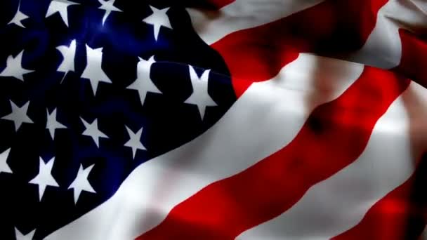 American Flag Made Timeless Symbol National Pride Craftsmanship Dalam Bahasa — Stok Video
