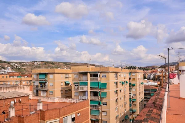 Vista Ciudad Histórica Granada Andalucía España —  Fotos de Stock