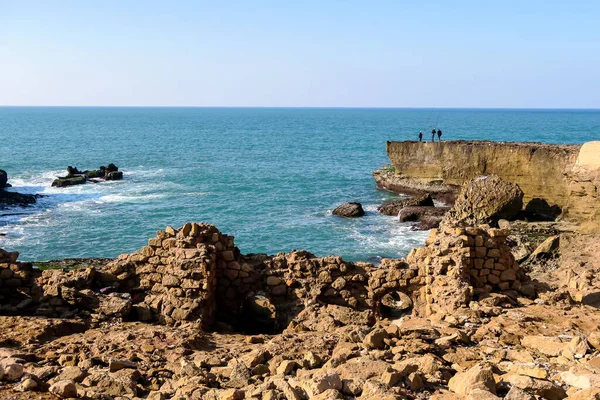 Deniz Kayalar Güzel Manzara — Stok fotoğraf