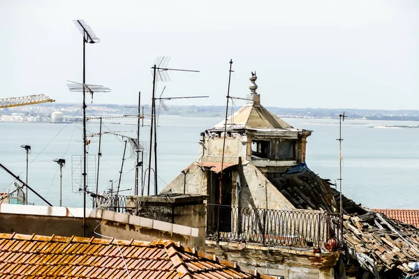 Vista Del Antiguo Edificio Mar — Foto de Stock